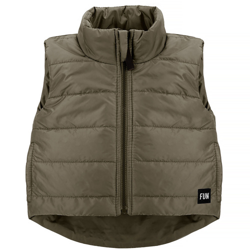 Fun Time Pinokio Kamizelka pikowana - zielony