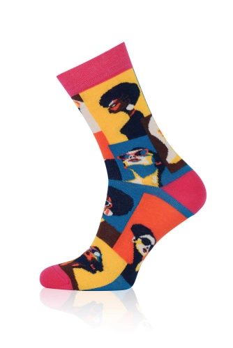 S171D Donna Italian Fashion Skarpety - różowy