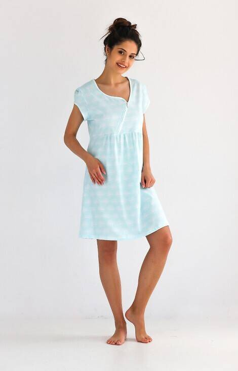 Alma koszula nocna Sensis - miętowy