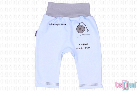 Spodenki bawełniane "BIKE" ecru