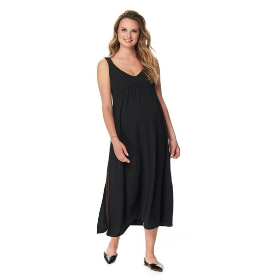 Zarama sukienka ciążowa i do karmienia 9fashion czarny