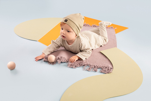 Olivier Pinokio Czapka niemowlęca - zielony