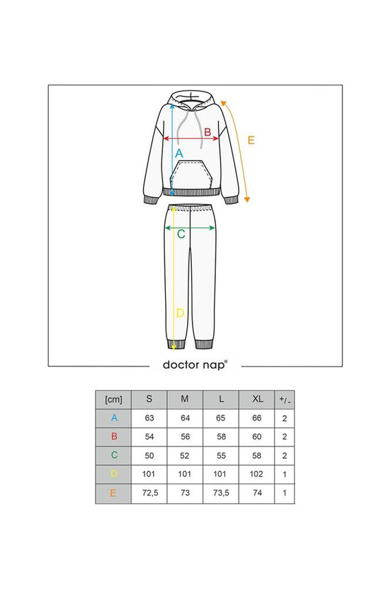 4549 Dres Damski welur Doctor Nap - chocolate