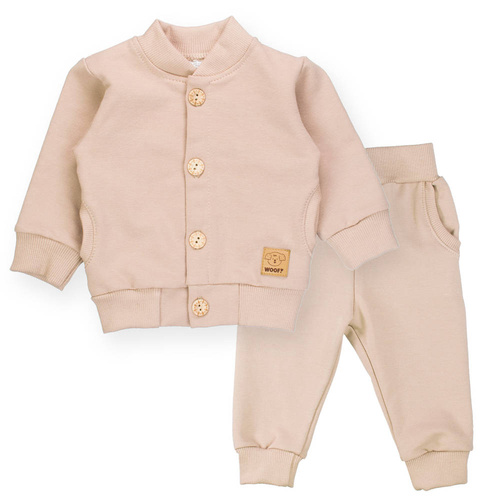 Antoś Martex Komplet chłopięcy beżowy