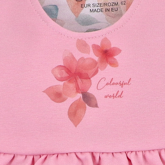 SE014 Mamatti Sukienka z krótkim rękawem