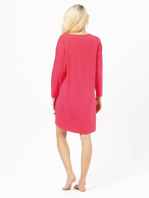 LND 928 Koszula damska Key malinowy