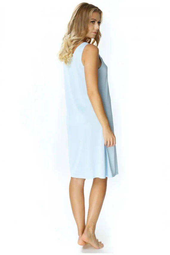 86385 Aurora koszula nocna damska Mewa niebieski