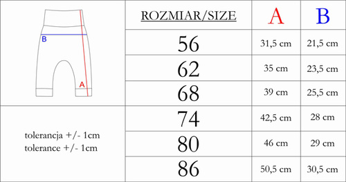 Spodnie niemowlęce 215016 Eddy Nicol