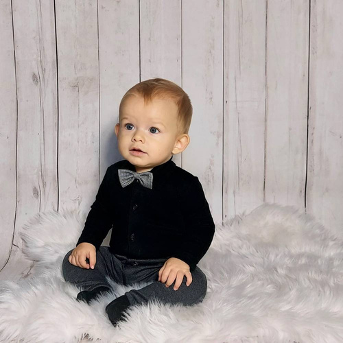 Miłosz Bambarillo Body z długim rękawem czarny