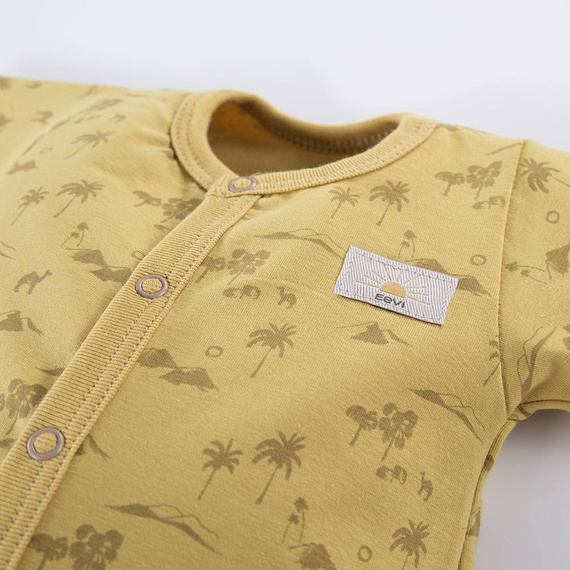 Sahara Eevi Rampers chłopięcy - żółty