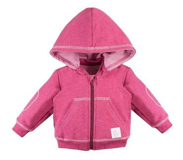 UNIQUE Ewa Klucze Bluza rozpinana z kieszeniami - bordo