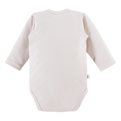 Jump Eevi Body rozpinane z długim rękawem - ecru