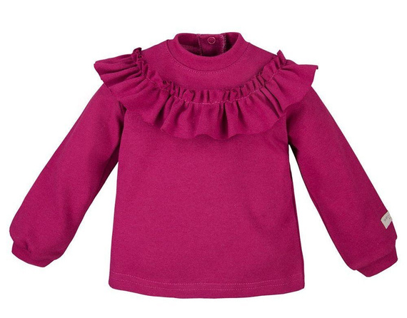 Bluza dresowa "SIMPLY COMFY" Ewa Klucze- szary melanź