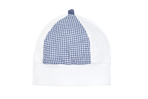 4153 Little Gentleman Czapka niemowlęca Marija - biały