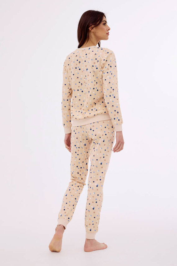 163/378 Maya Piżama damska Cornette beżowy