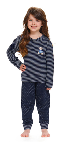 Piżama dziecięca 5255 Unisex Doctor Nap - navy blue