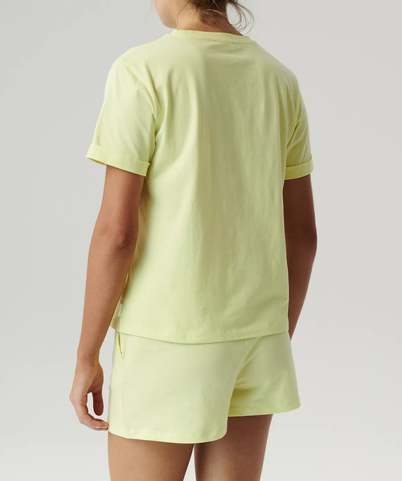 NLP-487 Piżama Damska Atlantic- limonkowy