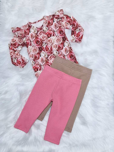 Rozalia Bambarillo legginsy beżowy