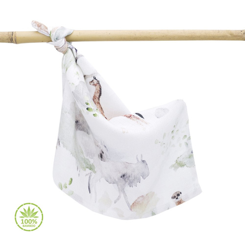 Chusteczki 100% Bamboo Muślin Ornithology Makaszka