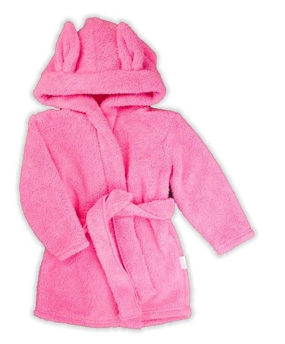 018 15 Szlafrok dziecięcy "Basic" Nicol - różowy