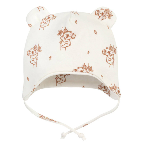 Дитяча шапочка для немовлят Lovely Day Pinokio - ecru koniki