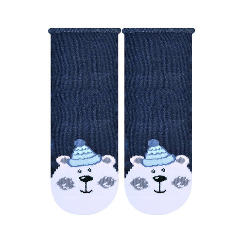 Art.138 Cotton Candy Skarpety dziecięce Steven granat 127
