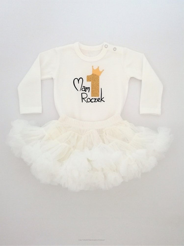 Ballerina Bambarillo Spódniczka tiulowa ecru