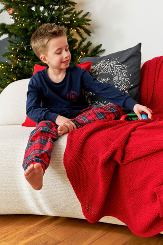 Piżama dziecięca 7129 Unisex Doctor Nap - navy blue