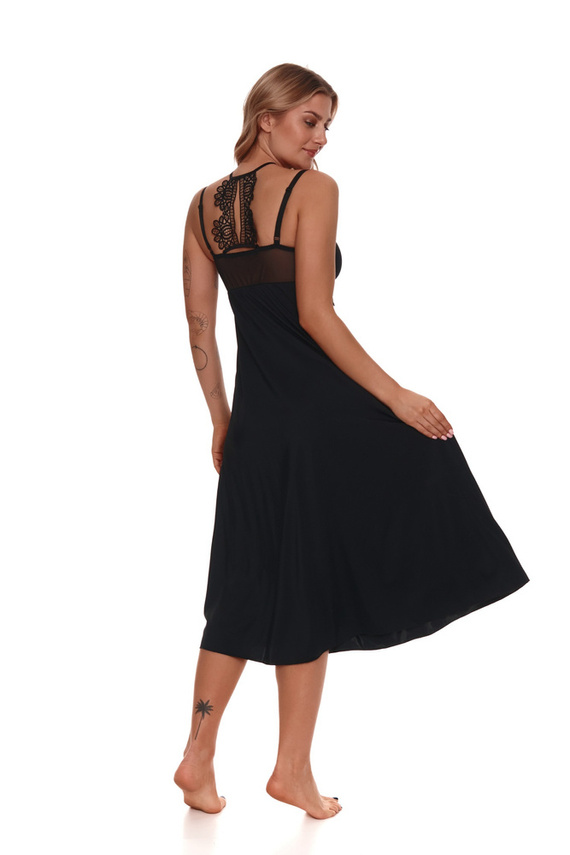 510 Koszulka nocna Big Lupoline -czarny