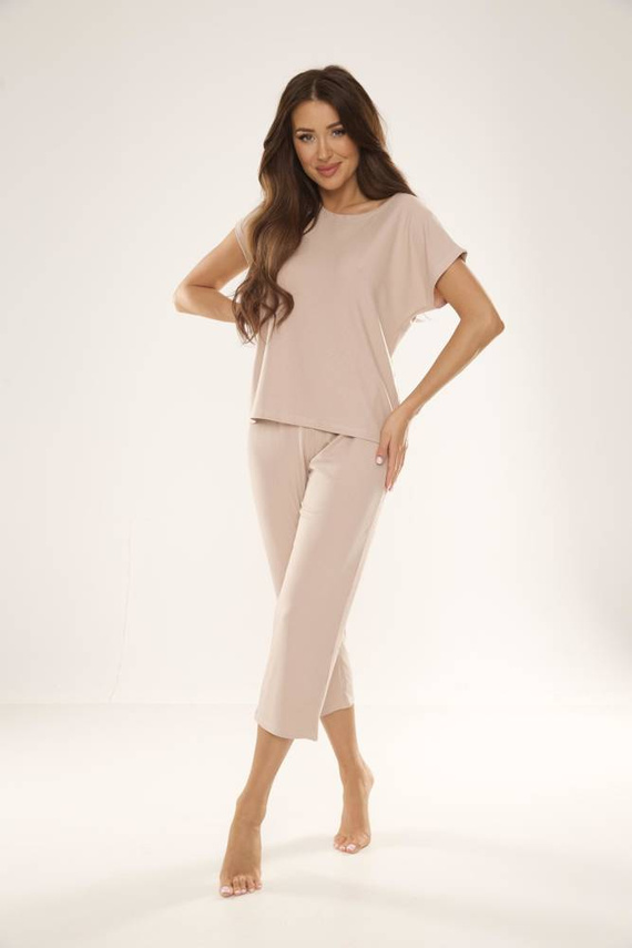 696 Freya Piżama Damska Forex - piaskowy