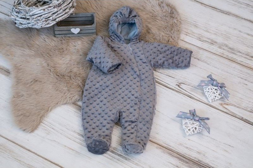 Minky kombinezon niemowlęcy Terjan - ecru