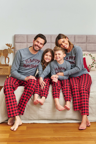 7344 Piżama męska Dark Grey Doctor Nap – 100% bawełna