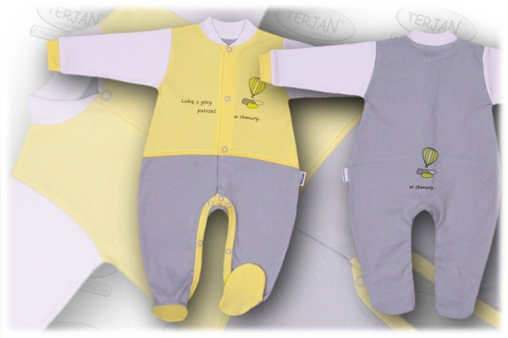 Pajac "BALONIK" różowy Terjan