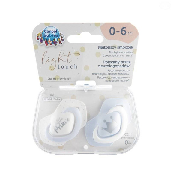 Little Prince smoczek light touch Canpol Babies