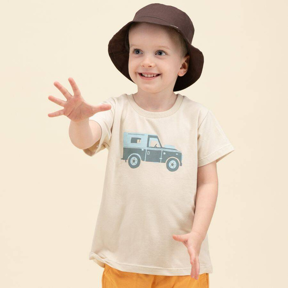 Safari Pinokio Koszulka z nadrukiem - beżowy auto