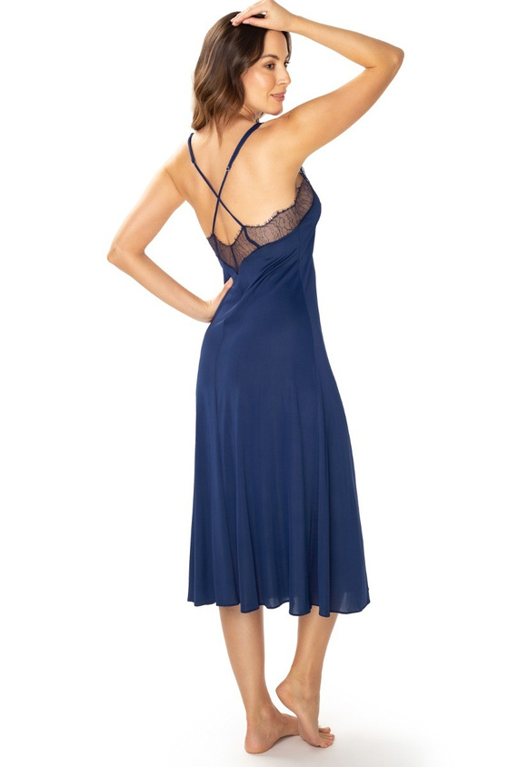 86648 Pari koszula nocna damska Mewa granatowy