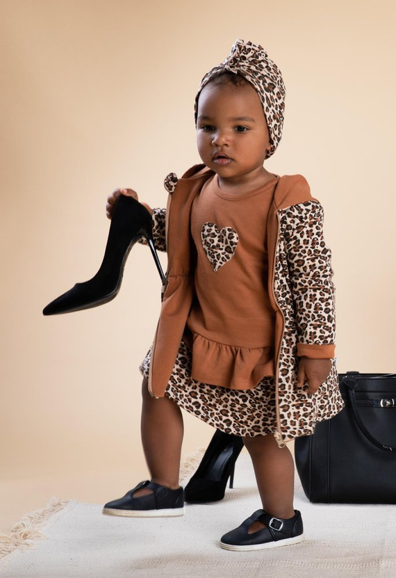 Bluzka z długim rękawem 171138 "Mia" Nicol - jasny brązowy