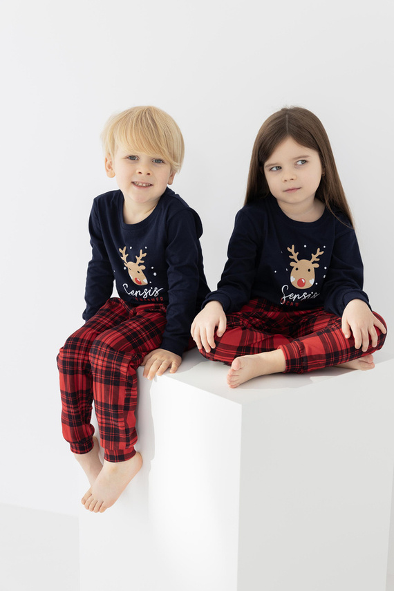 Nathan Kids Sensis Piżama dziecięca -granatowy