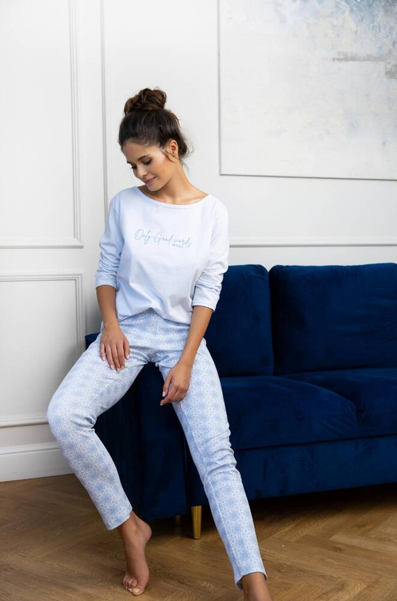 Marina Piżama damska Sensis - niebieski