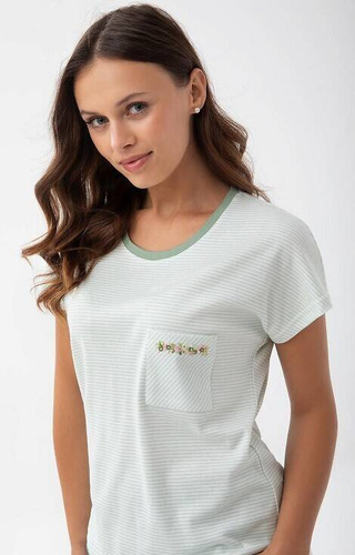 323 Piżama damska Luna -zielony