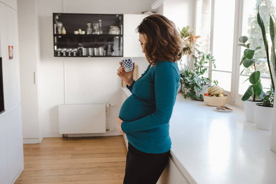 Tummy Bluzka ciążowa i do karmienia Milk&Love szmaragdowy