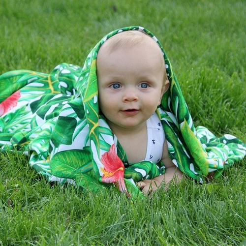 Otulacz 100% Bamboo Woodland- Makaszka