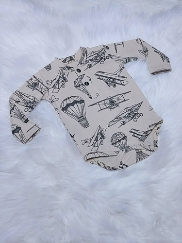 Aviator Bambarillo Body z długim rękawem beżowy