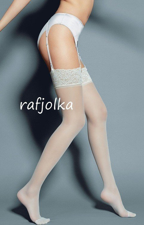 Calze Mary pończochy do paska - czarny