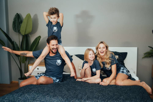 4417 Piżama Damska Doctor Nap - deep blue