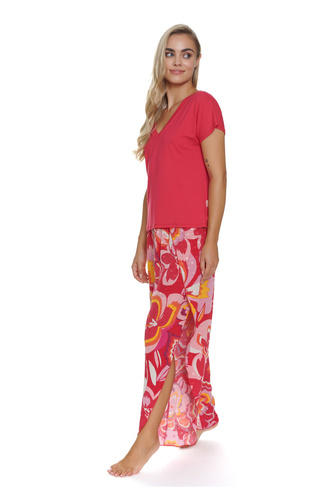 5320 Piżama Damska Doctor Nap - capri flowers