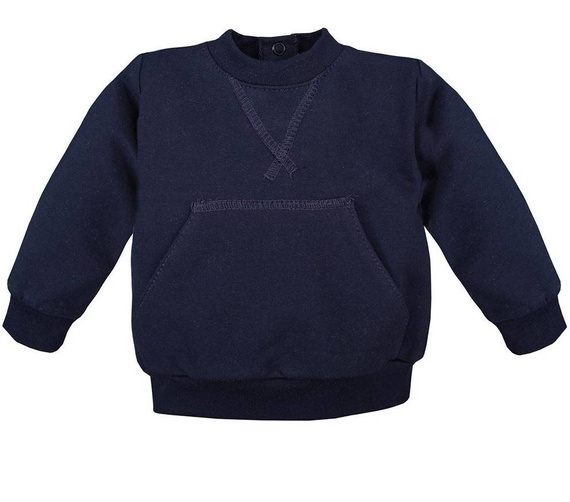 "SIMPLY COMFY" Ewa KluczeBluza dresowa Kangurek - granatowy 