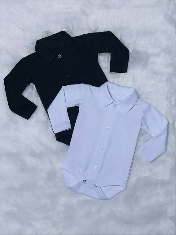 Miłosz Bambarillo Body z długim rękawem czarny