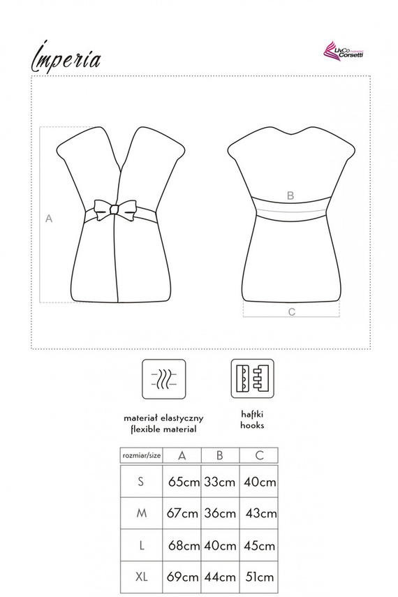 Imperia LC 90041 Szlafrok damski LivCo Corsetti