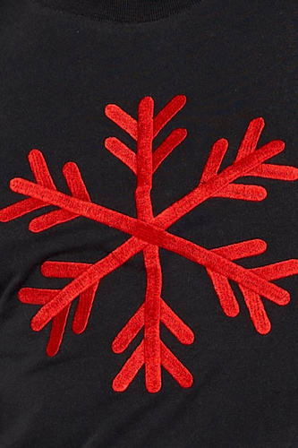 OBS4000-001 Moraj Bluza męska świąteczna - czarny 